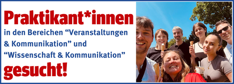 Praktikant*in gesucht