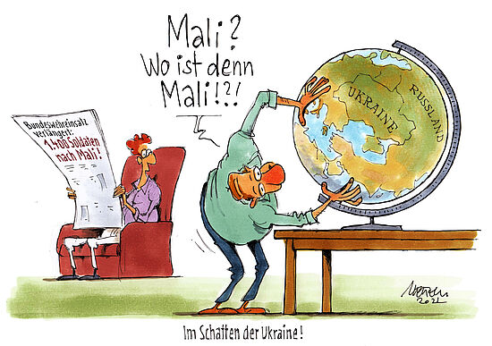 Karikatur © Gerhard Mester, Abdruck honorarpflichtig Karikatur © Gerhard Mester, Abdruck honorarpflichtig