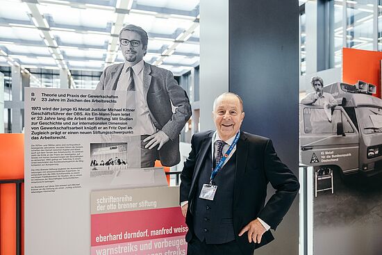 Ehemaliger OBS-Geschäftsführer und Justiziar der IG Metall, Michael Kittner