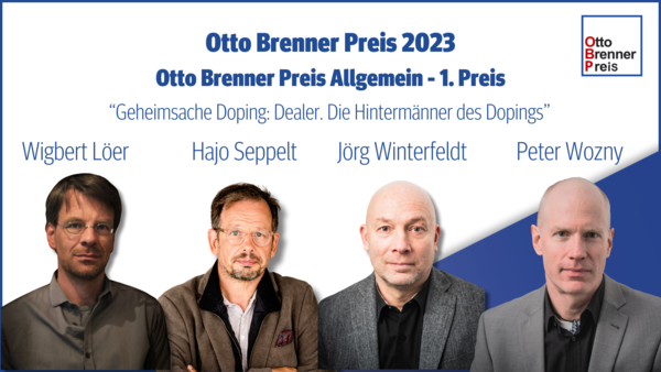 Otto Brenner Preis 2023 - 1. Preis