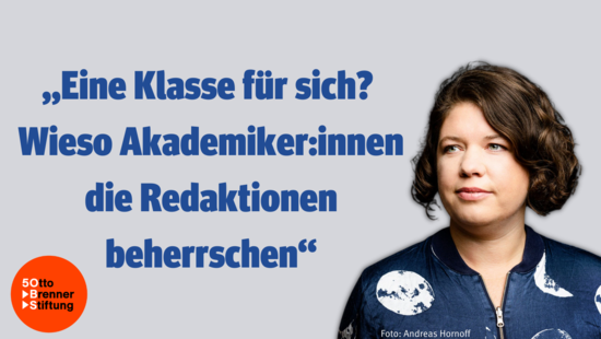 „Eine Klasse für sich? Wieso Akademiker:innen die Redaktionen beherrschen
