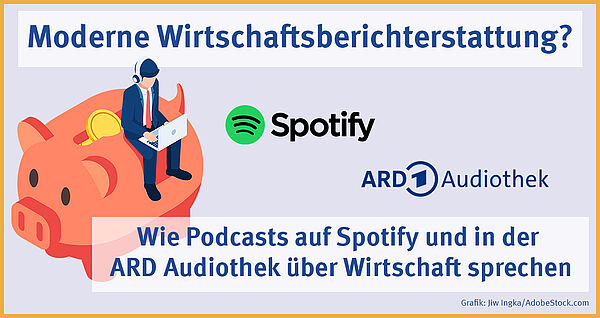 Grafik zum OBS-Arbeitsheft 113 zu Wirtschaftspodcasts