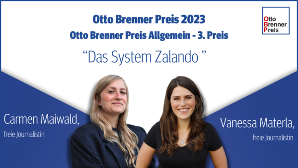 3. Preis - Carmen Maiwald und Vanessa Materla