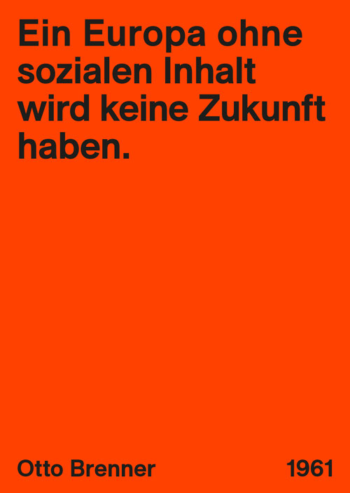 Zitat von Otto Brenner zu Europa