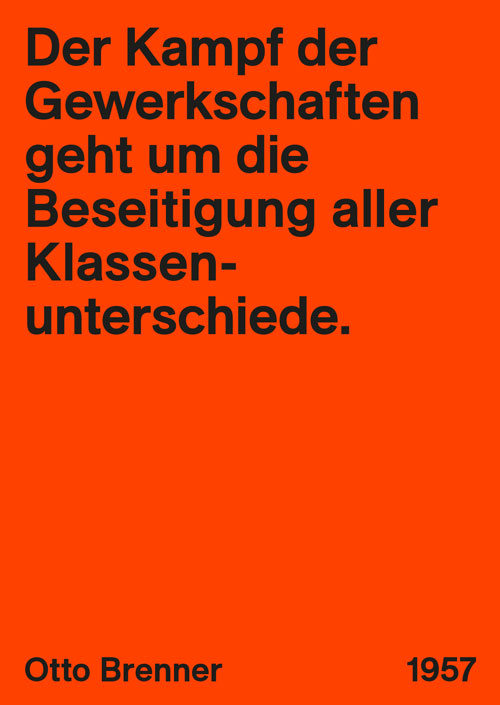 Zitat von Otto Brenner zu Gewerkschaften