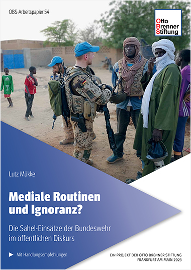 Cover Mediale Routinen und Ignoranz?