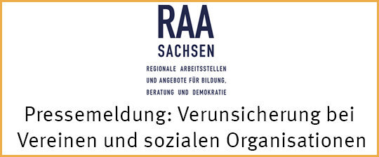 Verunsicherung bei Vereinen und sozialen Organisationen