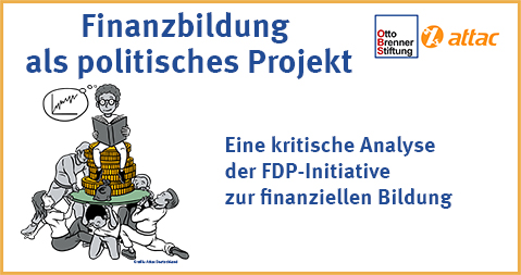 OBS-Arbeitspapier 71: Finanzbildung als politisches Projekt OBS-Arbeitspapier 71: Finanzbildung als politisches Projekt
