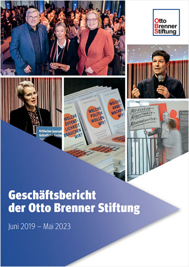 Cover OBS-Geschäftsbericht 2023