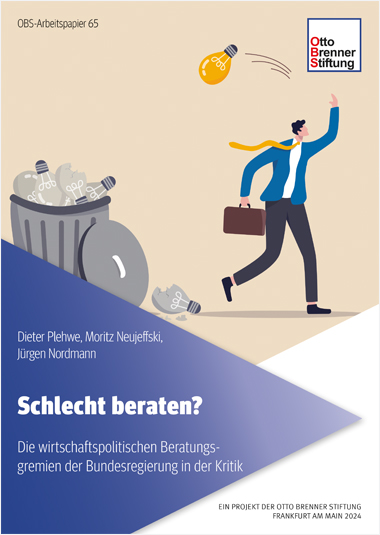 Cover des OBS-Arbeitspapiers zu wirtschaftspolitischen Beratungsgremien der Bundesregierung