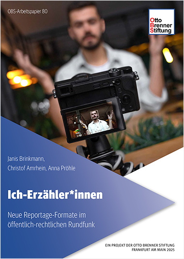 Neue Reportage-Formate im öffentlich-rechtlichen Rundfunk