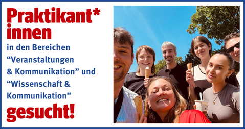 Praktikant*in gesucht